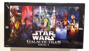 Star Wars Galactic Files Series 2 Topps 2013 Hobby Box 1 Factory Sealed Box - Picture 1 of 6