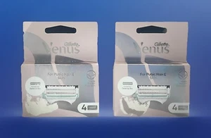 Paquete de 8 hojas Gillette Venus para cabello púbico y piel X 2 paquetes totalmente nuevo - Imagen 1 de 2