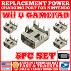 5PC Charging Port Dock Power Socket Replacement For Nintendo Wii U Gamepad Pad