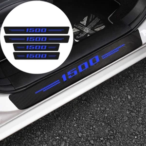 4x Accesorio de cabina de camión para Ram 1500 Cubierta de alféizar de puerta azul - Imagen 1 de 12