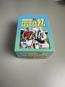 Merlin Premier League 97 Mint Condition Sticker Box 50 Packs Unopened Box 1997 - Picture 1 of 12