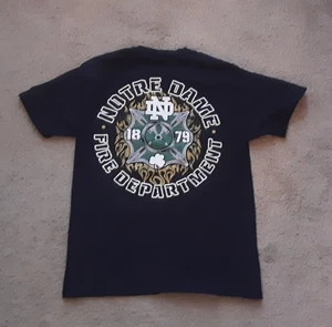 Champion Notre Dame Fire Department dunkelblau Medium T-Shirt - Bild 1 von 6