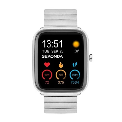 Sekonda Motion Plus Smart Watch Silver RRP £74.99 Model 30221 - Image 1 of 4