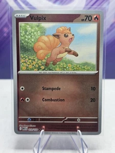Vulpix 019/132 Mega Evolution Reverse Holo Pokémon TCG NM - Picture 1 of 2