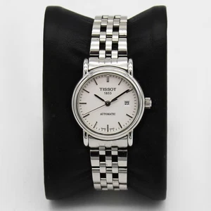 Damen Automatik Tissot weißes Zifferblatt gebraucht C323/423 - Bild 1 von 5