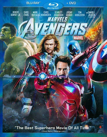The Avengers (Blu-ray/DVD, 2012, 2-Disc Set)