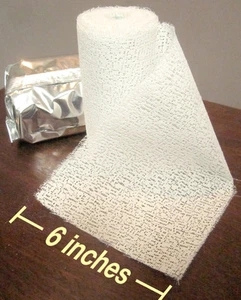 PLASTER CASTING CLOTH 6 in X 15 ft 3 ROLLS for $26 DELIVERED - Picture 1 of 1