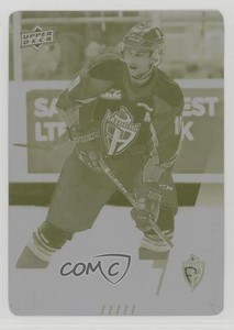 2017-18 Upper Deck CHL Printing Plate Yellow 1/1 Jordy Stallard #240 7d2