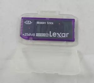 Boxed Lexar Media 256MB Memory Stick Select 128Mb (MS256-232) - Picture 1 of 2