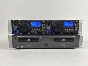 Gemini CDX-2400 professioneller Dual-CD-Player Rackmontage DJ BESCHREIBUNG LESEN UK - Bild 1 von 23
