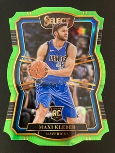 2017-18 Panini Select Neon Green DieCut Prizm RC Premier Level Maxi Kleber ed/65 - Bild 1 von 2