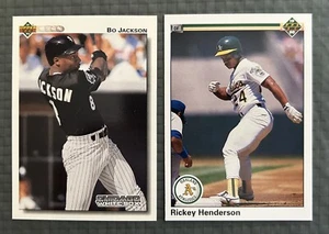 Bo Jackson 1992, Rickey Henderson 1990... More Deals at store pls visit. - Picture 1 of 6