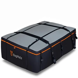 Heavy-Duty Waterproof Roof Bag &#8211; 23 Cubic Feet Rooftop Cargo Carrier, Soft - Foto 1 di 7
