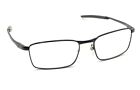 Montures de lunettes rectangulaires noires satinées Oakley Fuller OX3227-0155 55-17 139