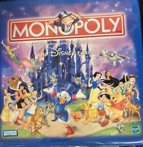 Vintage 2001 Monopoly Disney Edition Blechdose RAR Original Brettspiel 99% komp. - Bild 1 von 12
