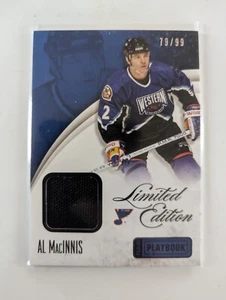 Al MacInnis 2013-14 Panini Playbook Limited Edtion Materials #LE-AMI /99 - Picture 1 of 2