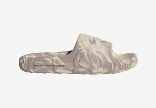Adidas Originals Adilette 22 diapositive sandali beige uomo 8 14 nuovi comodi schiuma
