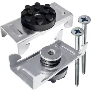 Resilient Sound Isolation Clips 100x w Screws BEST PRICE ON THE INTERNET - Picture 1 of 11