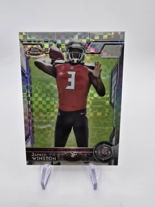 2015 Topps Chrome - Rookies X-Fractor Passing Pose; #200 Jameis Winston (RC) - Bild 1 von 2