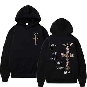 Rapper Cactus Jack Music Album Hoodie For Fans Double-Sided S-5XL - Picture 1 of 4