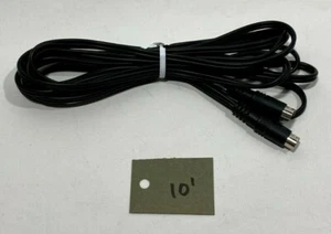 TESTED (1) 10FT S-Video Cable (for TV DVD VCR SAT RCVR CAM PC/TV Card) - Picture 1 of 2