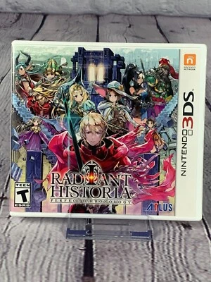 Radiant Historia Perfect Chronology (Nintendo 3DS, 2018) CIB Complete Excellent  - Image 1 of 4