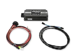 MSD Black 6A Ignition Control Box Digital Multiple Spark SBC BBC SBF Chevy Ford - Picture 1 of 7