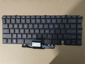 Teclado con cable de repuesto para teclado HP Envy 13-AY BA BD inglés de EE. UU. - Imagen 1 de 3