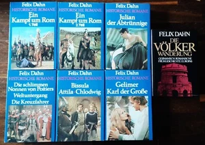 FELIX DAHN:7 Histor. Romane-Kampf um Rom/Karl/Julian/Attila/Völkerwanderung u.a. - Bild 1 von 19