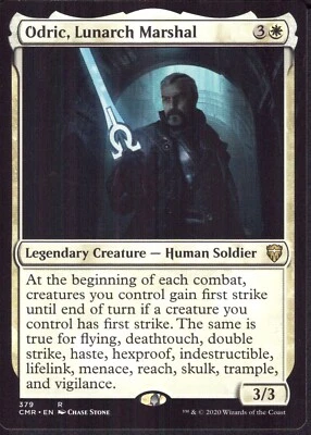 Odric, Lunarch Marshal - Commander Legends - Rare - Magic MTG NM - Image 1 of 3