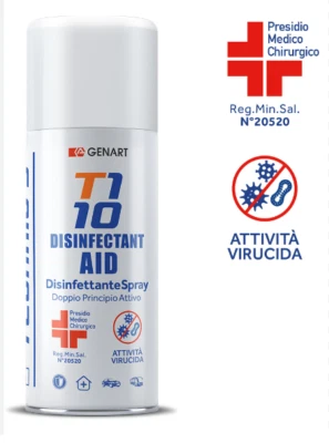 igienizzante climatizzatore gen-art con presidio medico chirurgico