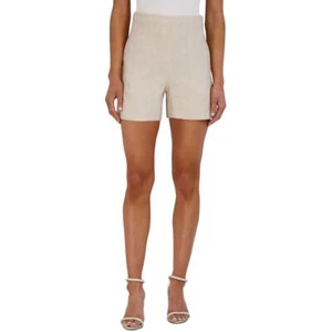 BCBGMAXAZRIA Womens High Rise Striped Mini High-Waist Shorts BHFO 4574 - Picture 1 of 2