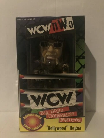 Hollywood Hogan WCW NWO 1998 Wrestling Bobblehead NIB Big Boys Collectible Hulk Cover