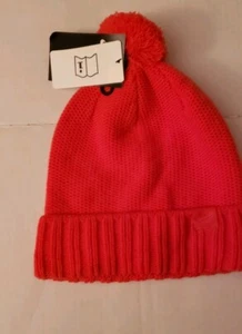 Nike Unisex HoneyComb Knit Beanie Habanero Rot Neu mit Etikett 925417-634  - Bild 1 von 5
