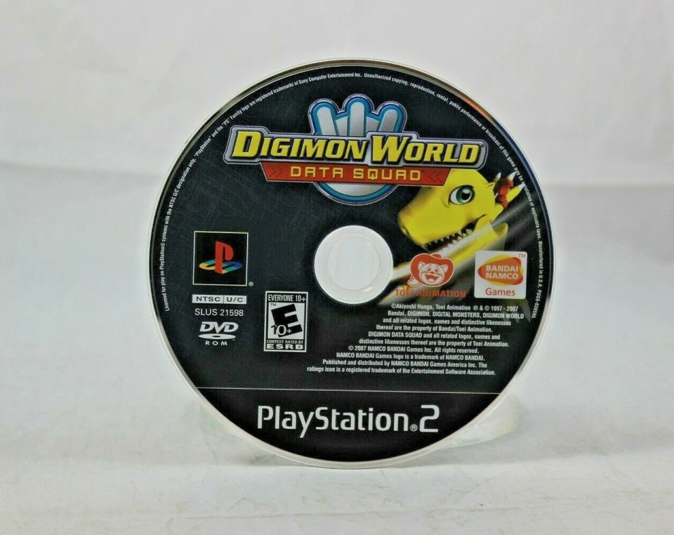 Digimon World: Data Squad (Sony PlayStation 2, 2007) - Disc Only - Image 1 of 1