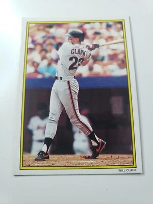 1989 Topps All-Star Collector's Edition Will Clark #11 SF Giants Baseball Card - Image 1 of 2