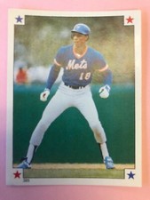 1984 Darryl Strawberry O-Pee-Chee Baseball CANADA New York Mets Sticker #385