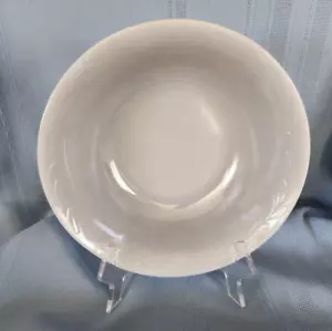 Fire King Gray Lustre Laurel Leaf Pattern Ovenware Bowl, 8.25 inches - Picture 1 of 8