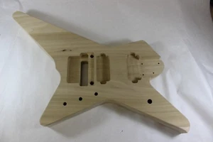 Cuerpo de Guitarra Basswood Star Destroyer - 7 Cuerdas - Se adapta a Ibanez (tm) cuellos RG / UV - Imagen 1 de 3