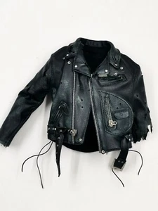 Battle Damaged Jacket Figure 1/6 HT DX13 Hottoys Terminator 2 Judgment Day T-800 - Picture 1 of 5