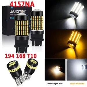 Switchback DRL Parking Signal + Side Marker LED Bulbs for 1997-2004 Corvette C5 - Picture 1 of 12