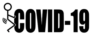 F*ck C*VID Vinyl Decal, Bumper Sticker, Virus, Funny, 19, Windows, Outdoors, etc - Imagen 1 de 5