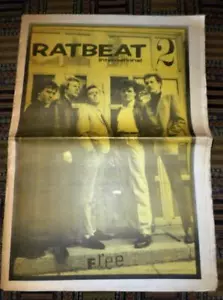 XRARE 1987 Ratbeat International #2 alt music fanzine The Godfathers Deja Voodoo - Picture 1 of 4