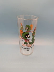 Vaso de vidrio Looney Tunes "MARVIN EL MARCIANO Y K-9" Warner Bros 1994 vintage  - Imagen 1 de 10