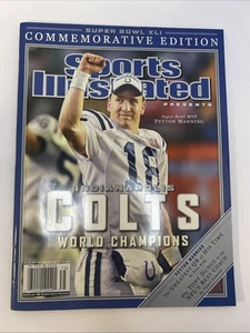Peyton Manning 2007 Sports Illustrated Super Bowl XLI Edition Indianapolis Colts - Picture 1 of 8
