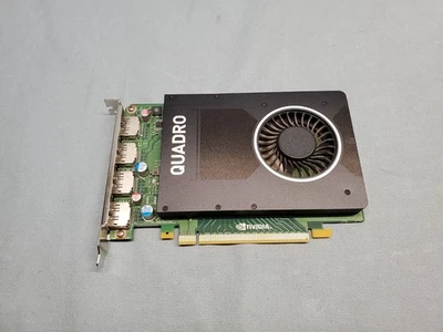 Dell Quadro M2200 4GB GDDR5 4x DisplayPort PCIe Graphics Card W2TP6 #B4 22 - Image 1 of 4