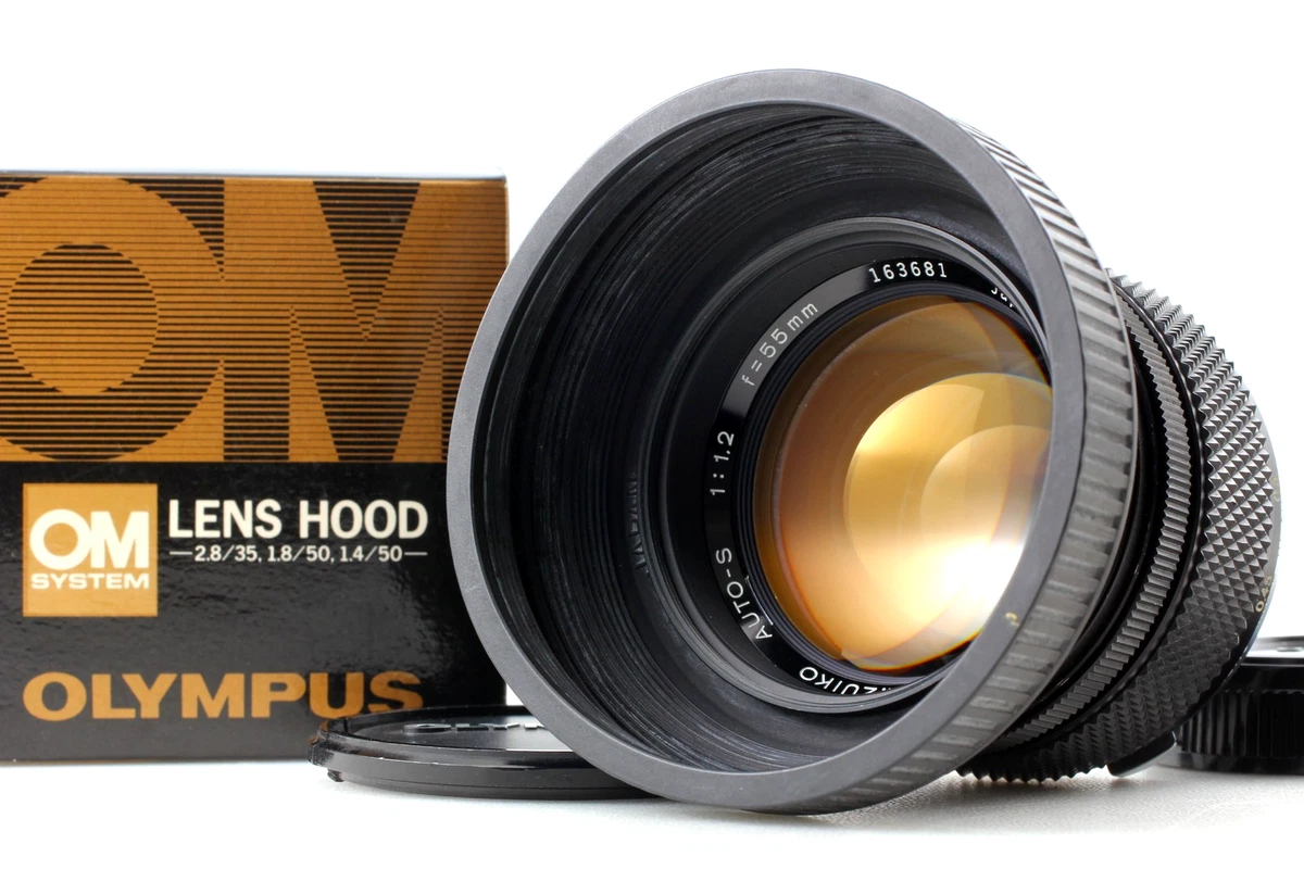 F/1.2 Camera Lenses Olympus 55mm Focal for sale - eBay