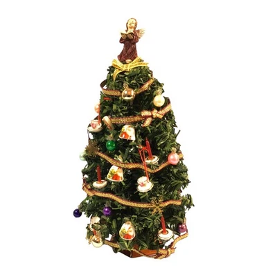 Dolls House Decorated Christmas Tree (RP18865) - 1:12 Scale Miniatures | Mini... - Image 1 of 4