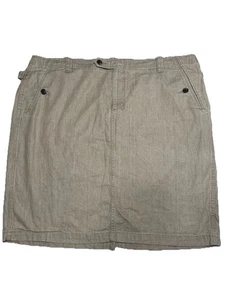 Lauren Ralph Lauren Heathered Tan Pencil Skirt Sz 20W - Picture 1 of 10