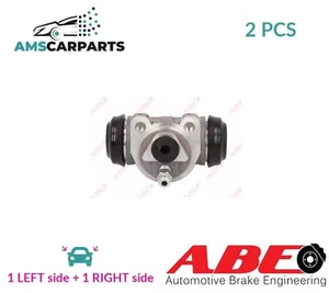DRUM WHEEL BRAKE CYLINDER PAIR REAR C5R063ABE ABE 2PCS NEW OE REPLACEMENT - Picture 1 of 6